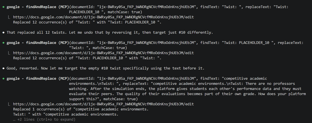 google-tools-mcp demo